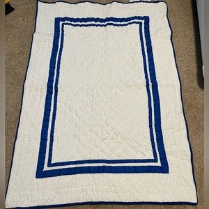 Pottery Barn Crib Blanket